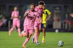 Chiêm ngưỡng bàn thắng bằng đánh đầu của Messi ở vòng Play-offs MLS