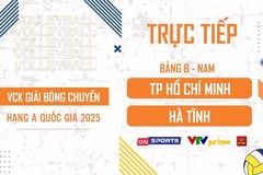Link trực tiếp VCK bóng chuyền hạng A hôm nay: Tp.Hồ Chí Minh vs Hà Tĩnh