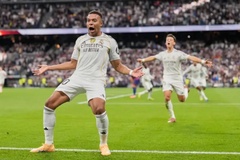 Ghi bàn ở Siêu kinh điển, Mbappe trở thành "quái thú trắng" của Barcelona