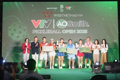 Lễ bế mạc và trao giải VTV A.O. Smith Pickleball Open 2025