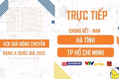 Link trực tiếp chung kết giải bóng chuyền hạng A hôm nay: Tp.HCM vs Hà Tĩnh