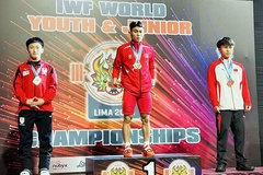 Lực sỹ trẻ đội tuyển cử tạ Việt Nam dẫn đầu danh sách nhận huân chương lao động