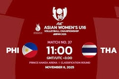 Link trực tiếp giải bóng chuyền U16 vô địch châu Á: Thái Lan vs Philippines