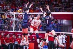 Xác định 4 đội bóng góp mặt tại bán kết giải bóng chuyền nữ U16 vô địch châu Á