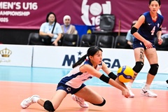 Kết quả giải bóng chuyền nữ U16 vô địch châu Á ngày 8/9