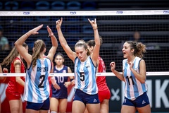 Argentina giành tấm vé cuối cùng tham dự giải bóng chuyền nữ U17 vô địch thế giới 2026