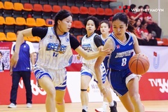 Xác định 4 đội bóng nữ vào bán kết Giải bóng rổ sinh viên toàn quốc NUC 2025 Cúp TV360