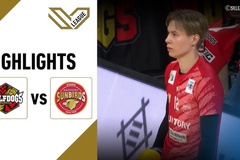 Highlight vòng 5 giải bóng chuyền VĐQG Nhật Bản: Nagoya vs Suntory Sunbirds