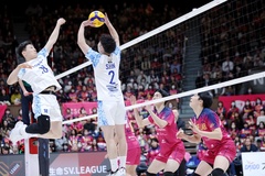 Highlight vòng 5 giải bóng chuyền VĐQG Nhật Bản: Voreas vs Sakai