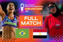 Highlight giải bóng chuyền bãi biển vô địch thế giới: Carol/Rebecca vs. Marwa/Nada