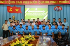 Khí thế ngày xuất quân: Trường ĐH Nha Trang sẵn sàng chinh phục VCK NUC bóng đá 2025