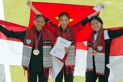 Lương Thị Khan bảo vệ thành công HCV 3.000m nữ giảI Vô địch Điền kinh Trẻ Đông Nam Á 2025