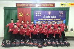 Đại học Huế trước giờ G NUC bóng đá 2025 – Cúp TV360: Trái tim hướng về quê nhà giữa mùa lũ