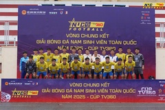 Lịch thi đấu vòng chung kết giải bóng đá sinh viên toàn quốc NUC Cúp TV360