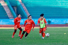 Chuẩn bị cho SEA Games 33, ĐT nữ Việt Nam rèn quân tại Phú Thọ trước khi sang Nhật Bản