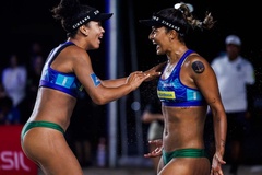 Hạt giống số 1 Brazil thắng nghẹt thở trong loạt tie-break giải bóng chuyền VĐTG