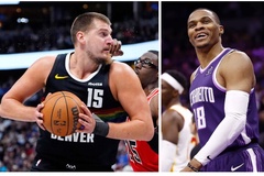 Russell Westbrook hồi sinh tại Sacramento Kings, sánh vai cùng Nikola Jokic ở chỉ số đặc biệt