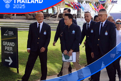 Xin gấp rút lắp... điều hòa ở nhà thi đấu cử tạ SEA Games 2025