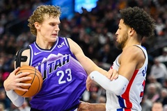 Detroit Pistons sẽ phải "đổi cả gia tài" để lấy ngôi sao Lauri Markkanen từ Utah Jazz?
