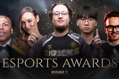 Esports Awards 2025: Cột mốc 10 năm khẳng định quyền lực của ngành công nghiệp tỷ đô