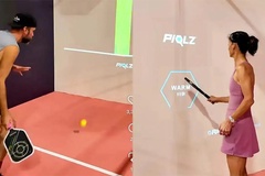 Tường tập thông minh biến đổi trải nghiệm luyện tập pickleball