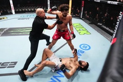 UFC Qatar: Ismail Naurdiev trở lại với pha "KO một chạm" chỉ sau 86 giây