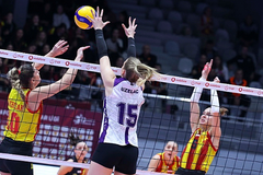 Vòng 7 giải bóng chuyền VĐQG Thổ Nhĩ Kỳ diễn ra đầy hấp dẫn