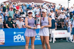 Anna Leigh Waters tiếp tục thống trị làng pickleball với cú hat-trick tại giải Lakeland