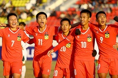 U17 Lào thắng trận thứ 3, Campuchia bị loại sớm hai vòng đấu