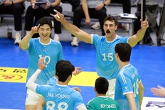 Korean Air hạ KEPCO 3–0, nối dài mạch thăng hoa 8 trận toàn thắng