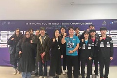 Đội trẻ Hàn Quốc giành bảy huy chương tại Giải Bóng bàn Thanh thiếu niên Thế giới 2025