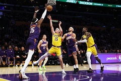 Lakers đứt mạch 7 trận thắng: LeBron James và Ayton mờ nhạt, Luka Doncic dính 9 turnover