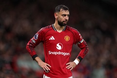 Bruno Fernandes dứt điểm 40 lần vẫn không ghi bàn cho MU trước West Ham
