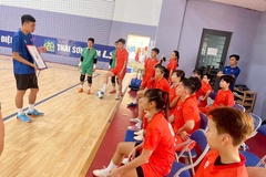 Đội tuyển Futsal nữ Việt Nam gấp rút hoàn tất chuẩn bị trước thềm SEA Games 33