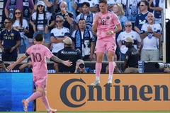 Nhờ Messi, Allende trở thành cầu thủ ghi bàn hàng đầu của Vòng loại trực tiếp Cúp MLS