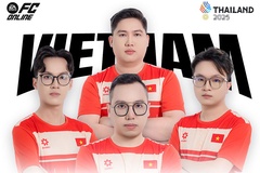 Đội hình tuyển FC Online Việt Nam tranh tài tại SEA Games 33