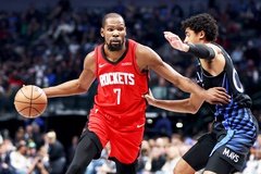 Lịch sử gọi tên Kevin Durant: Ngôi sao Rockets trở thành cầu thủ thứ 8 gia nhập CLB 31.000 điểm