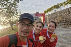 350km dưới nắng gió Rayong để chạm khoảnh khắc vàng đầu tiên của Việt Nam ở SEA Games 33