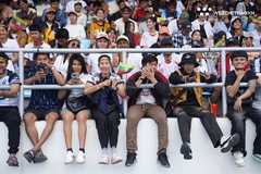 Khó tin cảnh CĐV Myanmar phủ kín sân Chonburi: Tuyển nữ Việt Nam đối mặt sức ép khổng lồ