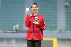 "Cô sinh viên IT" Bùi Thị Ngân đua với... chấn thương khi giành HCV điền kinh SEA Games 33