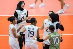 Indonesia tự tin trước cuộc đụng độ đội tuyển bóng chuyền nữ Việt Nam tranh ngôi nhất bảng SEA Games