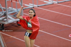 Ngọc "Burrin" - Từ ô số 7 đến ngôi vị "nữ hoàng cự ly chạy 400m SEA Games"