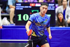 Bóng bàn nam Việt Nam vượt khó, tiến vào bán kết SEA Games 33