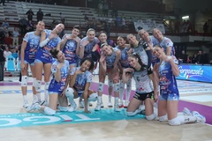 Novara khẳng định đẳng cấp với chiến thắng kéo dài 4 set trước Monviso