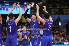 Đội tuyển bóng chuyền nam Việt Nam thắng thuyết phục Singapore, hướng tới trận quyết định với Thái Lan