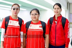 Trịnh Thu Vinh cùng đồng đội "bắn thủng" kỷ lục 10m súng hơi ngắn SEA Games