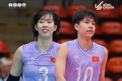 2 VĐV bóng chuyền Việt Nam kiểm tra doping sau trận Chung kết SEA Games 33