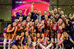 Scandicci lên ngôi vô địch lịch sử Giải Vô địch Câu lạc bộ Bóng chuyền Nữ Thế giới