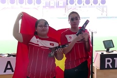 Trịnh Thu Vinh giành HCV bắn súng thứ 4 và phá kỷ lục SEA Games