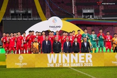 Bảng xếp hạng HCV môn bóng đá SEA Games mọi thời đại: Việt Nam vượt qua Indonesia